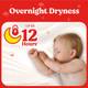 Huggies Dry Tape - Up to 2x Faster Absorption - Up to 12 Hours Overnight Absorption | - New Born 4