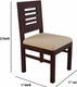 Deuba Solid Wood Sheesham Solid Wood 4 Seater Dining Set 5