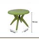 Supreme Oak With Marina Circular Dining Table 4 Seater Plastic 4 Seater Dining Table 3