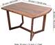 Flipkart Perfect Homes Rosewood ( Sheesham ) Solid Wood 4 Seater Dining Table 4