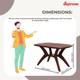 Supreme Melody Melody Plastic 4 Seater Dining Table 2