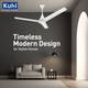 KUHL Fest B1 Power Saving BLDC Ceiling Fan |28W|365 RPM | Remote & Regulator Operated BLDC Motor with Remote 1200 mm Ceiling Fan 4