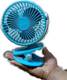 BAJAJ Mini USB Rechargeable Multi Clip with 12 Months Warranty Silent Operation 110 mm Table Fan 4