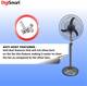 DIGISMART Bullet mark 1 with 1 Year Warranty Energy Saving 400 MM Pedestal Fan 6