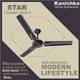 Kanishka Star Energy Saving ultra high Speed with 2 Year Warranty Energy Saving 1200 mm Ceiling Fan 2