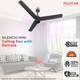 Polycab SILENCIO MINI with 4 Year Warranty Remote Controlled 1200 mm Ceiling Fan 2