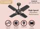 Stardom EAGLE ULTRA HIGH SPEED 24 INCH SMOKE BROWN with 24 Months Warranty Anti Dust 600 mm Ceiling Fan 2