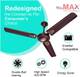 MinMAX CYCLONE Ultra High Speed with 24 Months Warranty Energy Saving 1200 mm Ceiling Fan 3