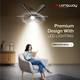 Longway Luminair-6B with 5 Year Warranty BLDC Motor with Remote 1200 mm Ceiling Fan 5