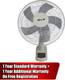 iBELL VIVAWF with 2 Year Warranty Remote Controlled 406 mm Wall Fan 3