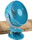 BAJAJ Mini USB Rechargeable Multi Clip with 12 Months Warranty Silent Operation 110 mm Table Fan 6