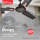 Hi Choice "Ultimate 1200mm Hi-Choice Ceiling Fan: Superior Performance and Style" with 2 Year Warranty Energy Saving 1200 mm Ceiling Fan 3