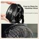 UN1QUE Portable Clip on Fan Battery Operated, 6 Inch Powerful USB Table Fan, 3 Speed with 1 Year Warranty Energy Saving Table Fan 5