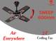 Herrricane CS-2023-SB-24 with 24 Months Warranty Ultra High Speed 600 mm Ceiling Fan 3