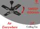 Herrricane Indo-Ring-23-SB with 24 Months Warranty Ultra High Speed 600 mm Ceiling Fan 2