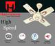 Herrricane He-Ae-24-IV with 24 Months Warranty Anti Dust 600 mm Ceiling Fan 4