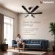 DIGISMART AUTUM HEXA with 5 Year Warranty BLDC Motor with Remote 1200 mm Ceiling Fan 4