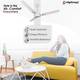 DIGISMART APSRA DECO High Speed with 2 Year Warranty Energy Saving 1200 mm Ceiling Fan 6