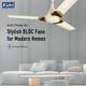 KUHL Prima A3 BLDC 65% Power Saving with 2 Year Warranty BLDC Motor with Remote 1200 mm Ceiling Fan 2