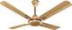 Orient Electric QUADRO ORNAMENTAL GOLDEN CHOCOLATE 1200MM 4 BLADE with 2 Year Warranty Ultra High Speed 1200 mm Ceiling Fan 1
