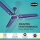 SUPER APPLIANCES SOLANA with 24 Months Warranty Energy Saving 1200 mm Ceiling Fan 3