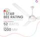 Polycab Charisma PLUS 1 Star with 2 Year Warranty Ultra High Speed 1200 mm Ceiling Fan 3