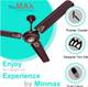 MinMAX CYCLONE Ultra High Speed with 24 Months Warranty Energy Saving 1200 mm Ceiling Fan 4