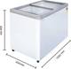 Haier 297 L Double Door Standard Deep Freezer 5
