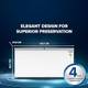 Blue Star 301 L Double Door Convertible Deep Freezer 5