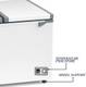 Bestini 330 L Double Door Standard Deep Freezer 4