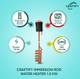 CRAFTIFY Copper Premium Quality ISI Mark Water-Proof & Shock- Proof 1500 W Shock Proof Immersion Heater Rod 5