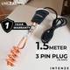 unleash INTENZE 100% Copper Shock proof 1500W Immersion water heater rod For Bathroom 1500 W Immersion Heater Rod 2