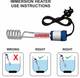 mi star 2022 blue BR water proof shock proof 2000 W Shock Proof Immersion Heater Rod 1