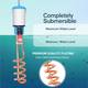 UGC Premium High Quality Waterproof & Shockproof Shock Proof Immersion Rod 2000 W Shock Proof Immersion Heater Rod 4