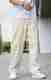 linaria Men Beige Mid Rise Loose Fit Jeans - Image 7