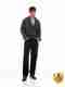 Every Choice Men Straight Fit Mid Rise Black Jeans - Image 7