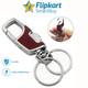 Flipkart SmartBuy Premium Red Double Ring Metal Hook Rust Proof Key Chain 2