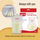 LuvLap Baby Breast Milk Storage Bags, BPA Free Disposable Milk Freezer Bags for Breast Feeding (Pack of 25 Bags) 5