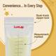 LuvLap Baby Breast Milk Storage Bags, BPA Free Disposable Milk Freezer Bags for Breast Feeding (Pack of 25 Bags) 3