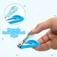MeeMee Baby nail cutter ,skin protecter,international standard,stainless steel blade 3