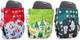 LuvLap Reusable Baby Cloth Diapers Combo pack of 3, white & green, 1