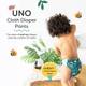Superbottoms UNO Cloth Diaper Pants (9kg-17kg), Pull-up diaper pants, Absorbent, 300+ Washes 4