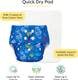 Superbottoms BASIC Reusable Cloth Diaper with NEW Quick Dry UltraThin pads 3