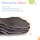 LuvLap Reusable Diaper Inserts (Set of 5) 5 Layers Bamboo Charcoal Inserts 3