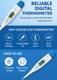 Fidelis Healthcare Alarm Digital Thermometer, Fever Temperature for Kids and Adult | 1 Year Warranty Baby Thermometer 5