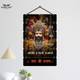 KARNIART Baba Khatu Shyam Wall Hanging for Religious Home, Puja Room & Living Room, gifts Digital Reprint 30 inch x 12 inch Painting 3