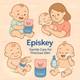 Episkey Baby Powder Puff with Soft Sponge – Gentle Dusting for Newborns & Toddlers 5