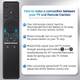 Tech Vibes Samsung G1800 Tv Remote Remote Control Compatible with Samsung TV Smart 4K LED BN59-01312F with Voice Samsung Tv Remote Controller 3
