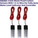AQUAA SOLUTION AQ00CS03 3 Unit Carbon Sensors With 1.5 m Wire For Water Lavel Wired Sensor Security System 3