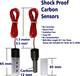 AQUAA SOLUTION AQ00CS03 3 Unit Carbon Sensors With 1.5 m Wire For Water Lavel Wired Sensor Security System 2